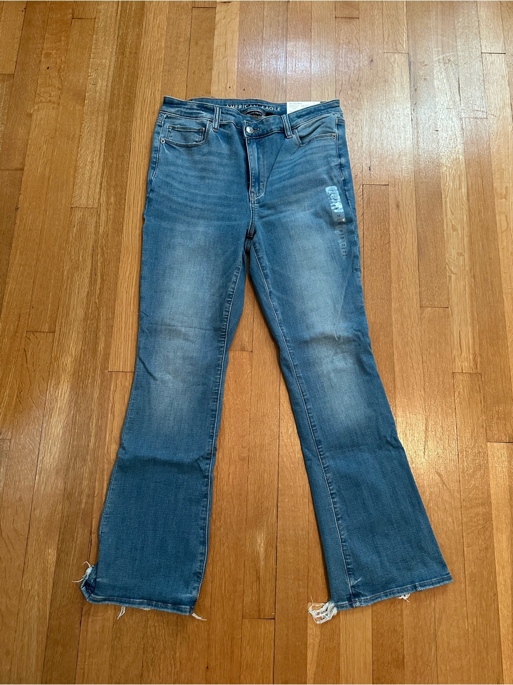 AE High Rise Next Level Stretch Skinny Kick Jeans